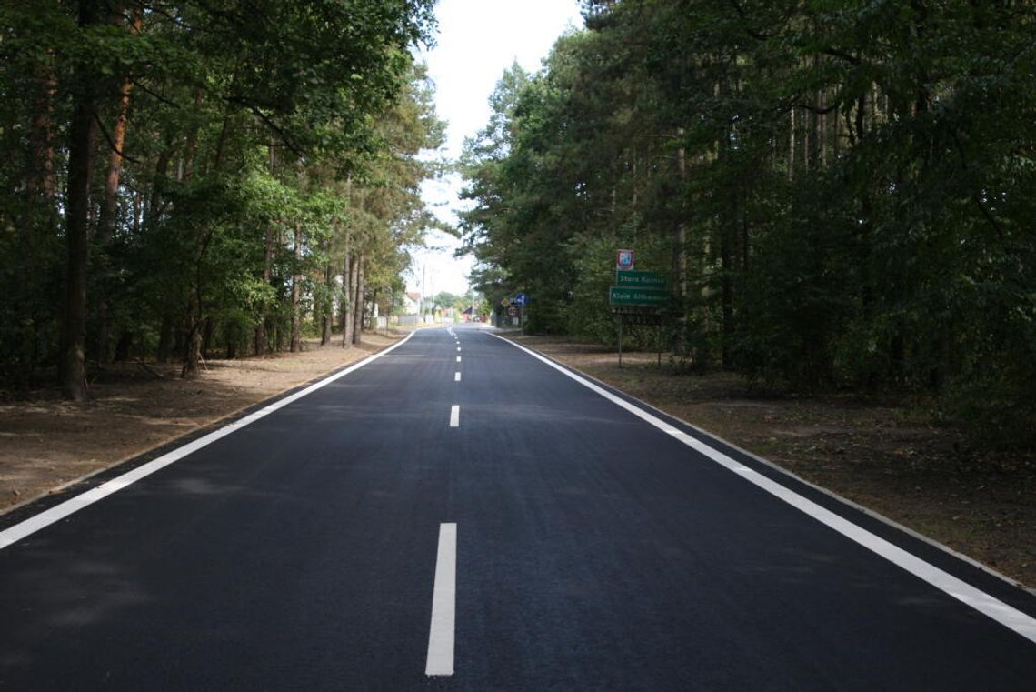 Ważna inwestycja na finiszu. Zakończył się pierwszy etap przebudowy drogi Stara Kuźnia - Ortowice