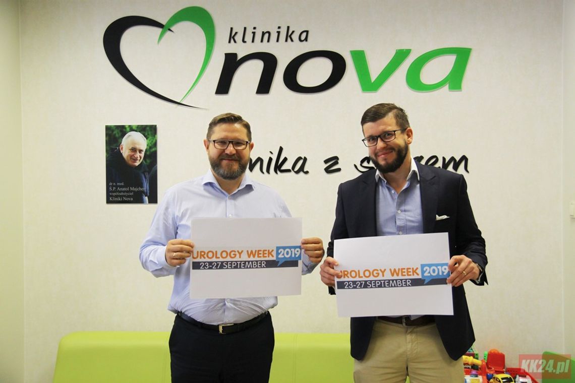 Wczesne wykrycie wydłuża życie. „Urology week” w Klinice Nova