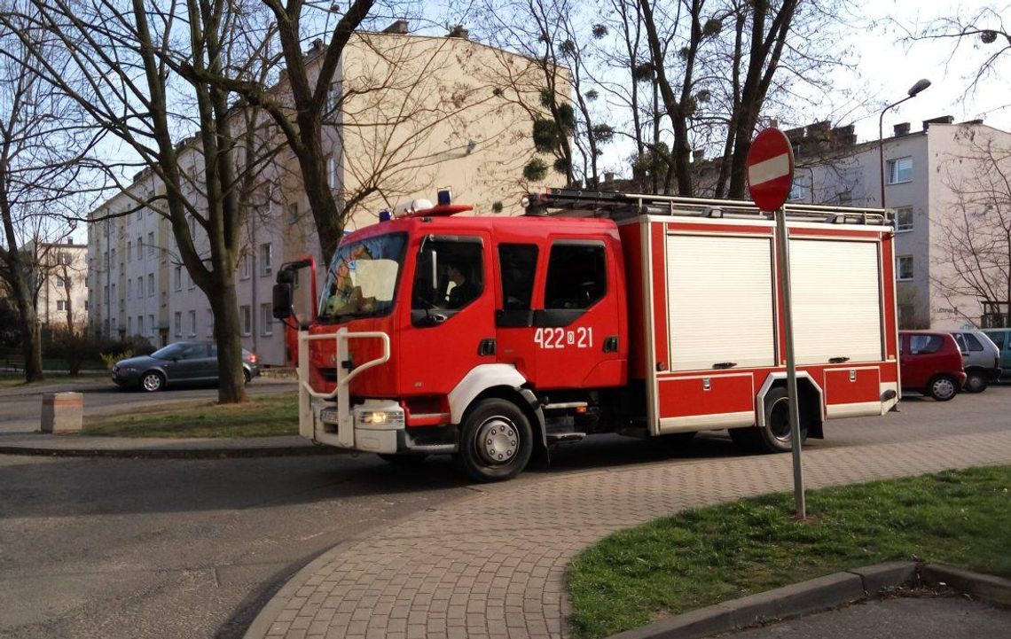 Wozy strażackie na sygnale przemknęły przez miasto - spokojnie, to tylko ćwiczenia