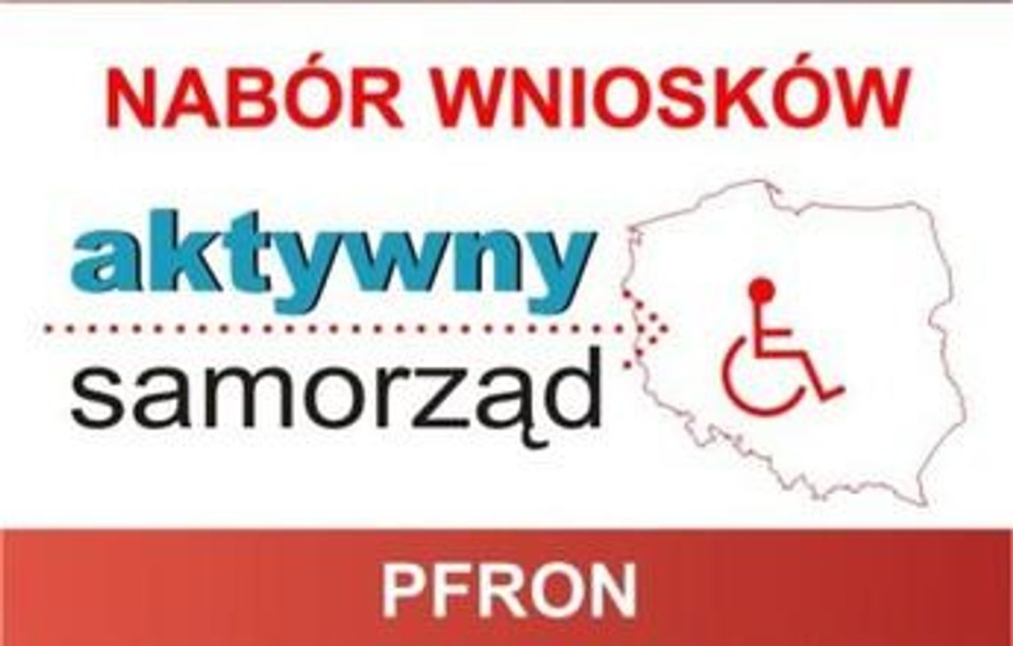 Wsparcie finansowe dla osób niepełnosprawnych. Trwa nabór wniosków