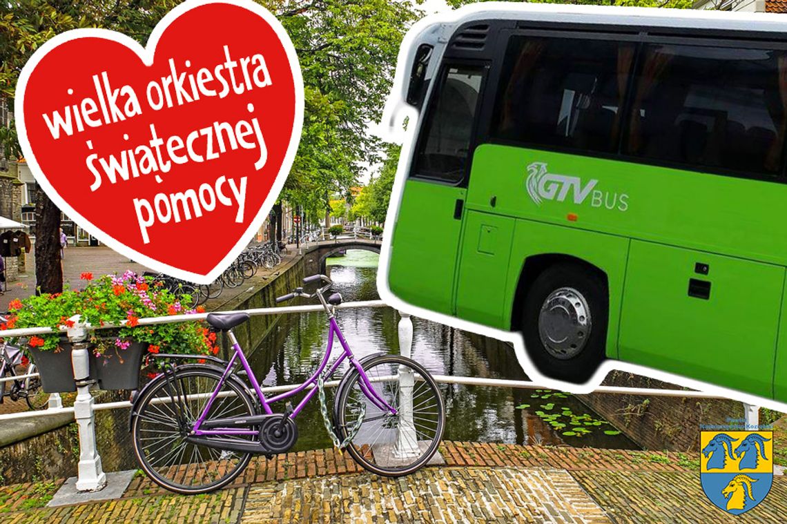 Wylicytuj Amsterdam na weekend! Aukcja starostwa i GTV Bus dla Wielkiej Orkiestry Świątecznej Pomocy