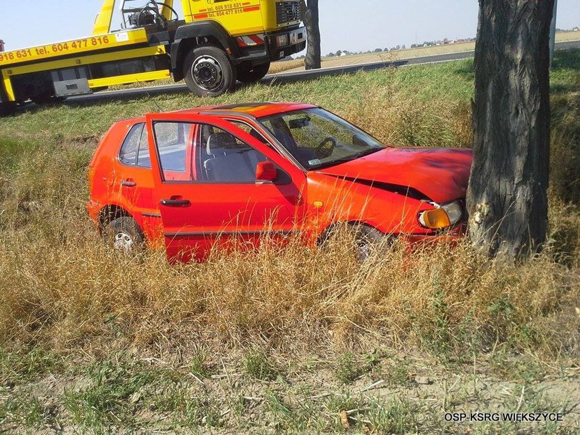 Wypadek na drodze krajowej nr 38. W jednym z aut matka z dwójką małych dzieci. ZDJĘCIA