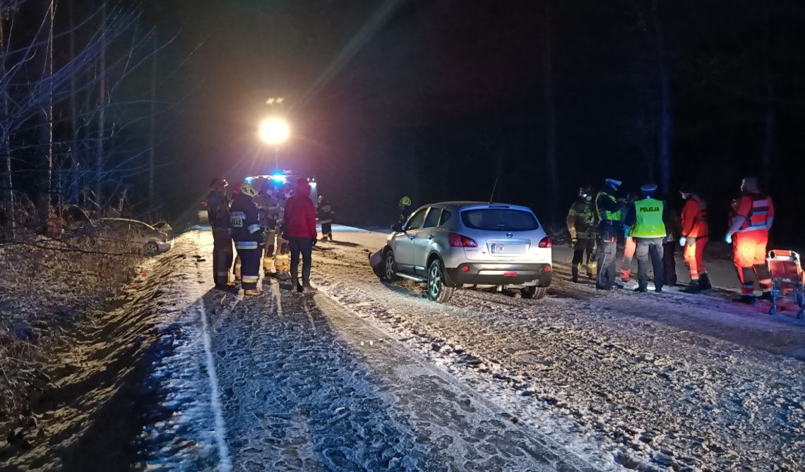 Wypadek na ulicy Brzechwy. Droga z Kuźniczek do Cisowej jest całkowicie zablokowana