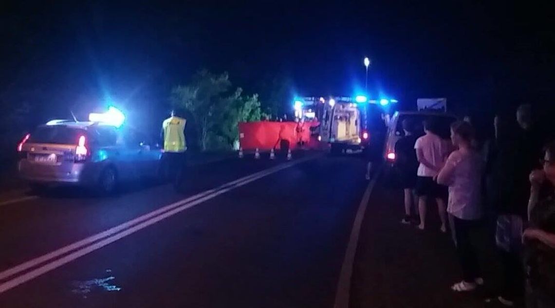 Wypadek na ulicy Przyjaźni. Młoda kobieta zjechała z drogi, lądując w rowie. Pogotowie zabrało ją do szpitala