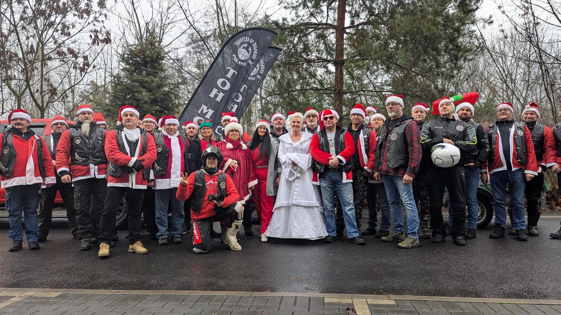 Wypatrujcie orszaku motocyklistów w mikołajowych czapkach. Prawie 1000 paczek ma trafić dziś do najmłodszych!