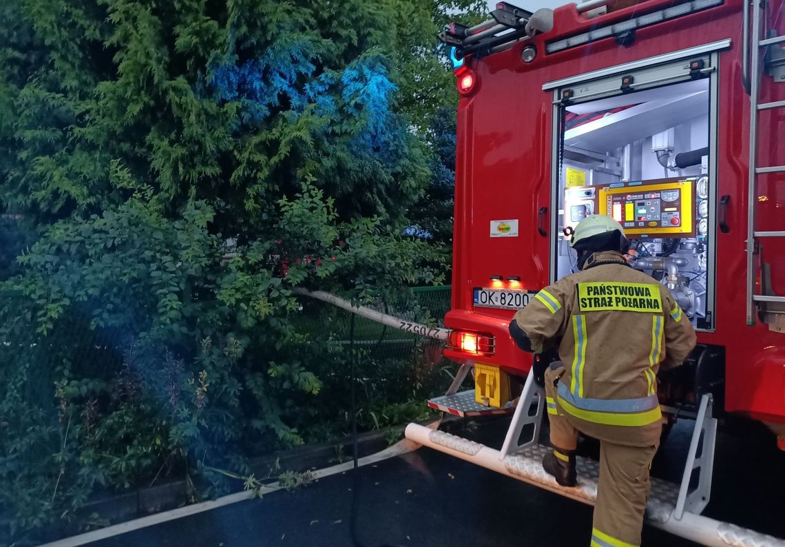 Wysokie zadymienie w rejonie ronda Grunwaldzkiego. Najprawdopodobniej ktoś wypalał kable