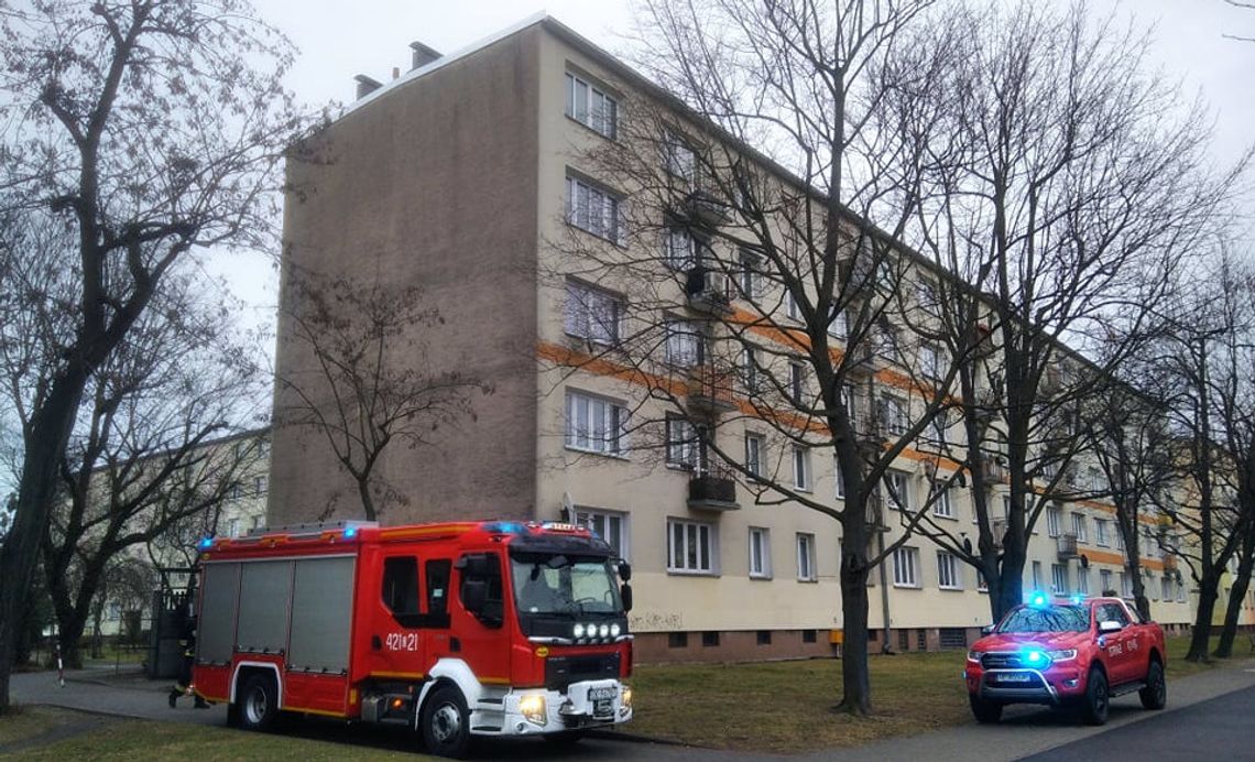 Z mieszkania dobiegało wołanie o pomoc. Interwencja służb ratunkowych w Śródmieściu