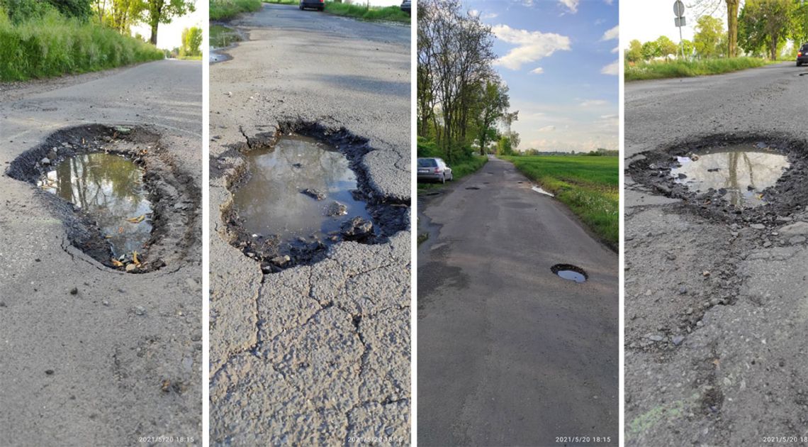 Z ulicy Głównej w Dębowej wreszcie znikną wszystkie dziury. Starostwo przymierza się do remontu