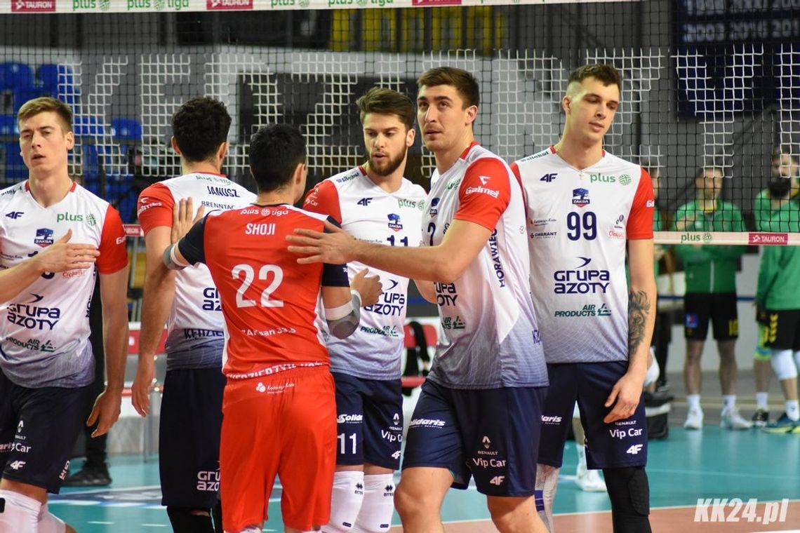 ZAKSA idzie jak walec! Nasz zespół pokonał GKS Katowice i umocnił się w fotelu lidera. FOTOREPORTAŻ