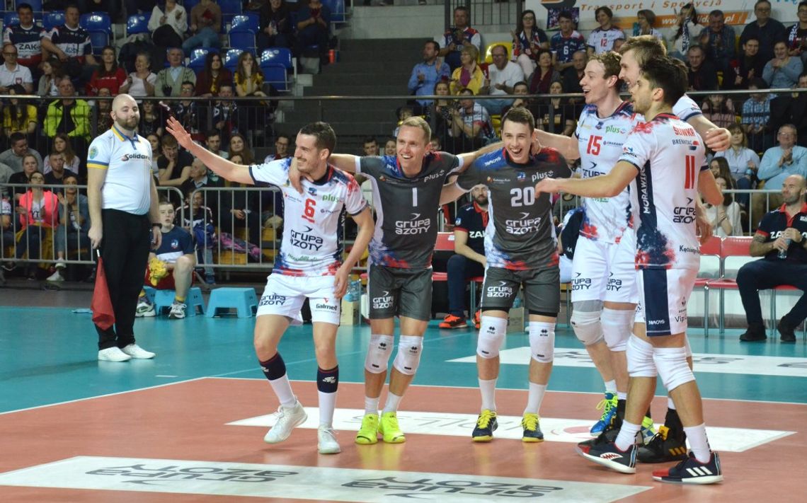 Zaksa lepsza od Skry Bełchatów! Ogromne emocje w ostatnim meczu fazy zasadniczej. ZDJĘCIA