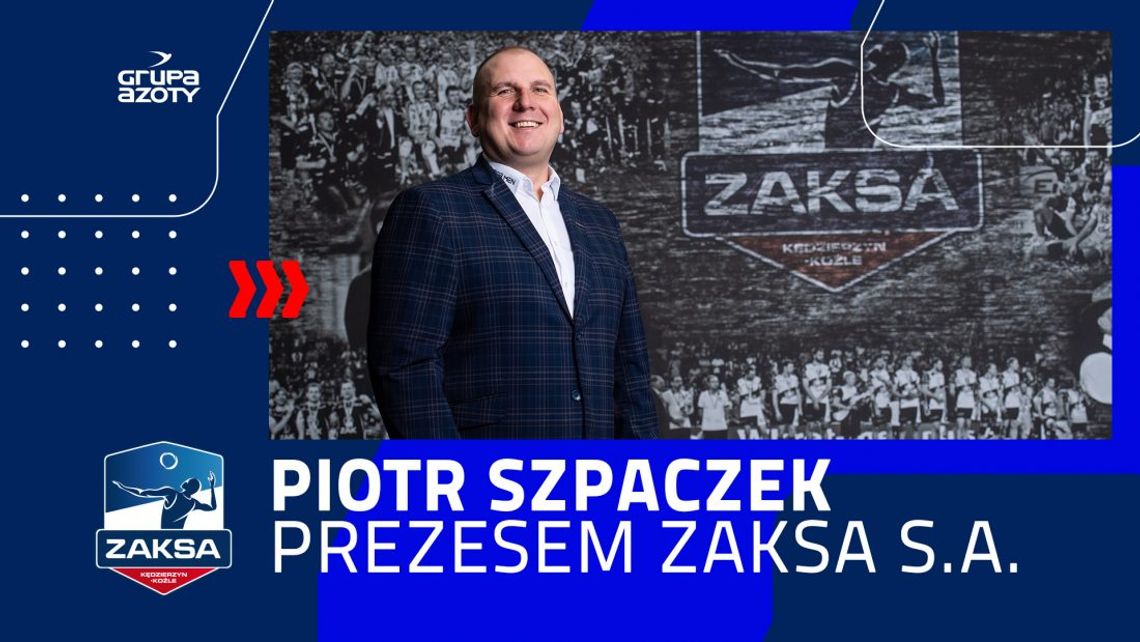 ZAKSA ma nowego prezesa! Piotr Szpaczek zastąpił na stanowisku Sebastiana Świderskiego