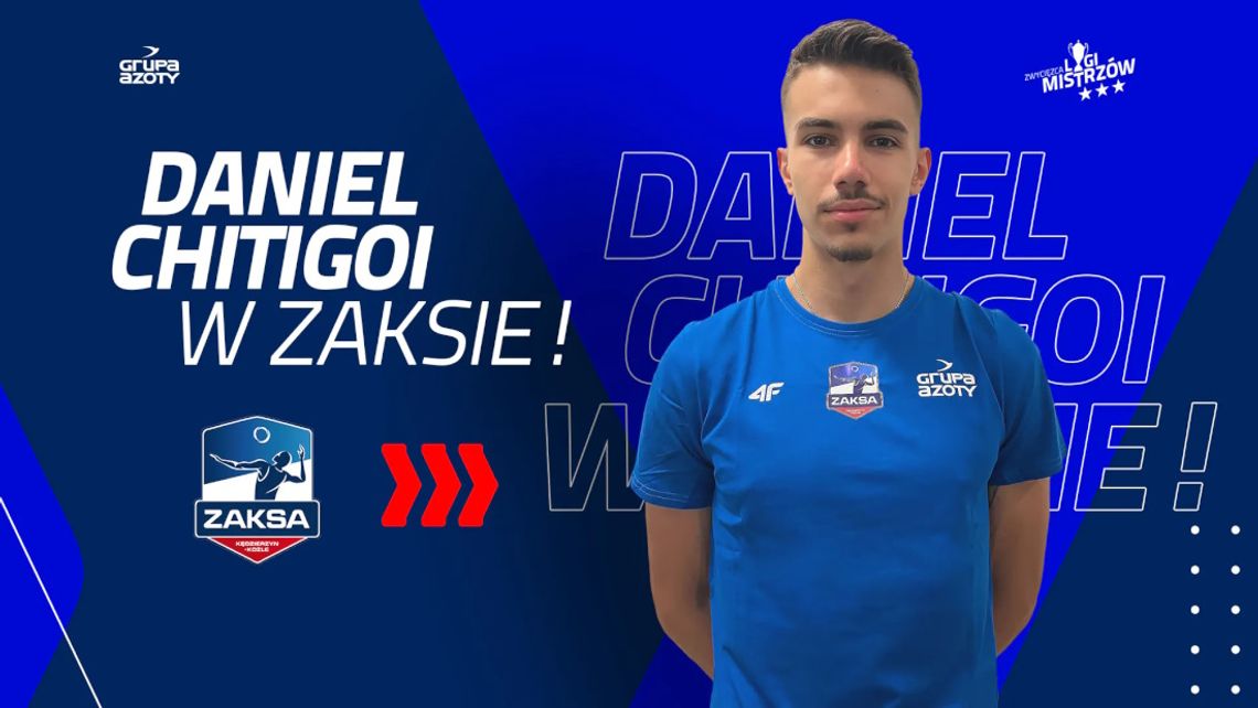 ZAKSA ma nowego przyjmującego. 18-letni reprezentant Rumunii dołączył do klubowych mistrzów Europy