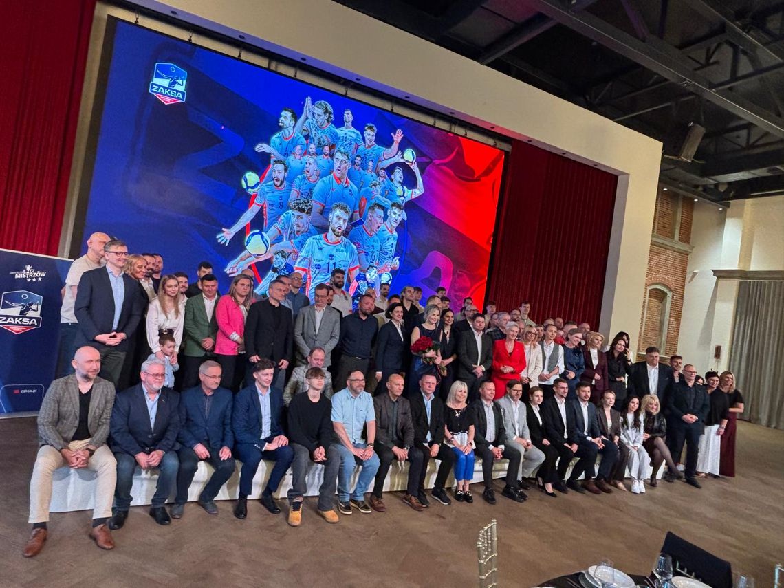 ZAKSA oficjalnie zakończyła sezon. Siatkarze i sztab podziękowali sponsorom, partnerom i kibicom