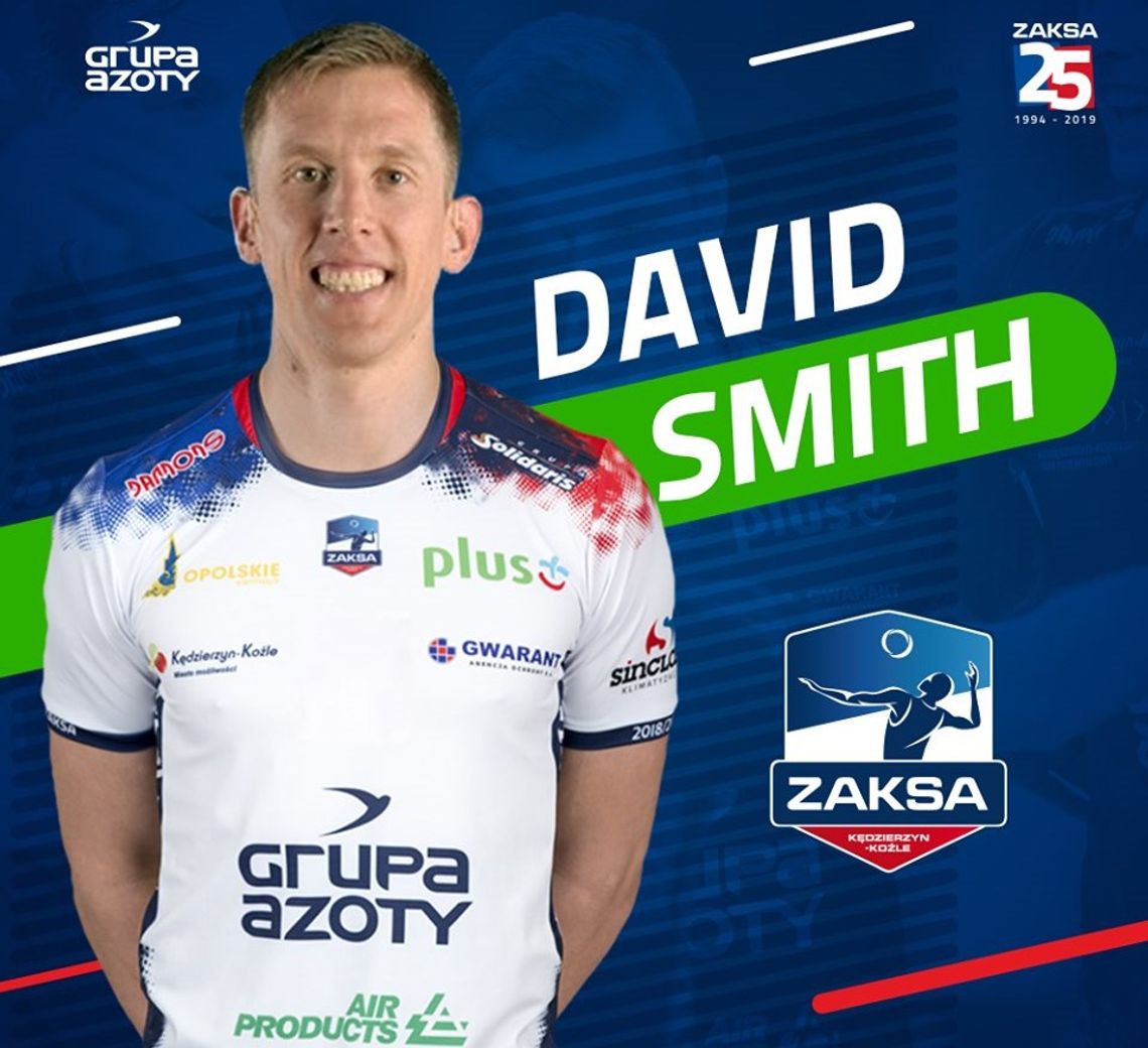 Zaksa potwierdza pierwszy transfer. David Smith nowym zawodnikiem mistrzów Polski