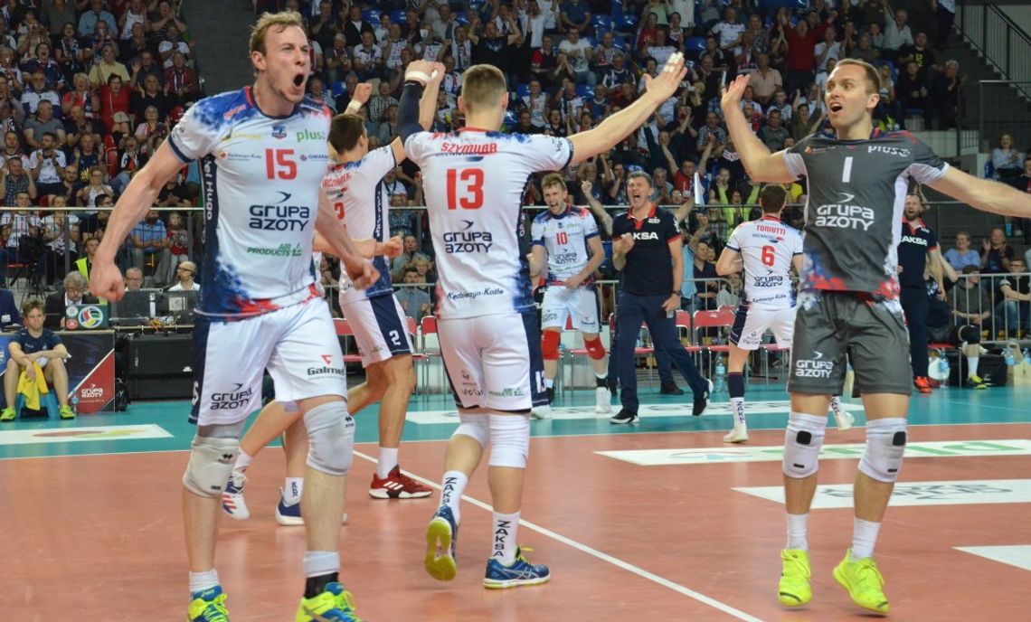 ZAKSA powalczy o złoto! Kędzierzynianie wygrali półfinałową rywalizację z Wartą Zawiercie. ZDJĘCIA