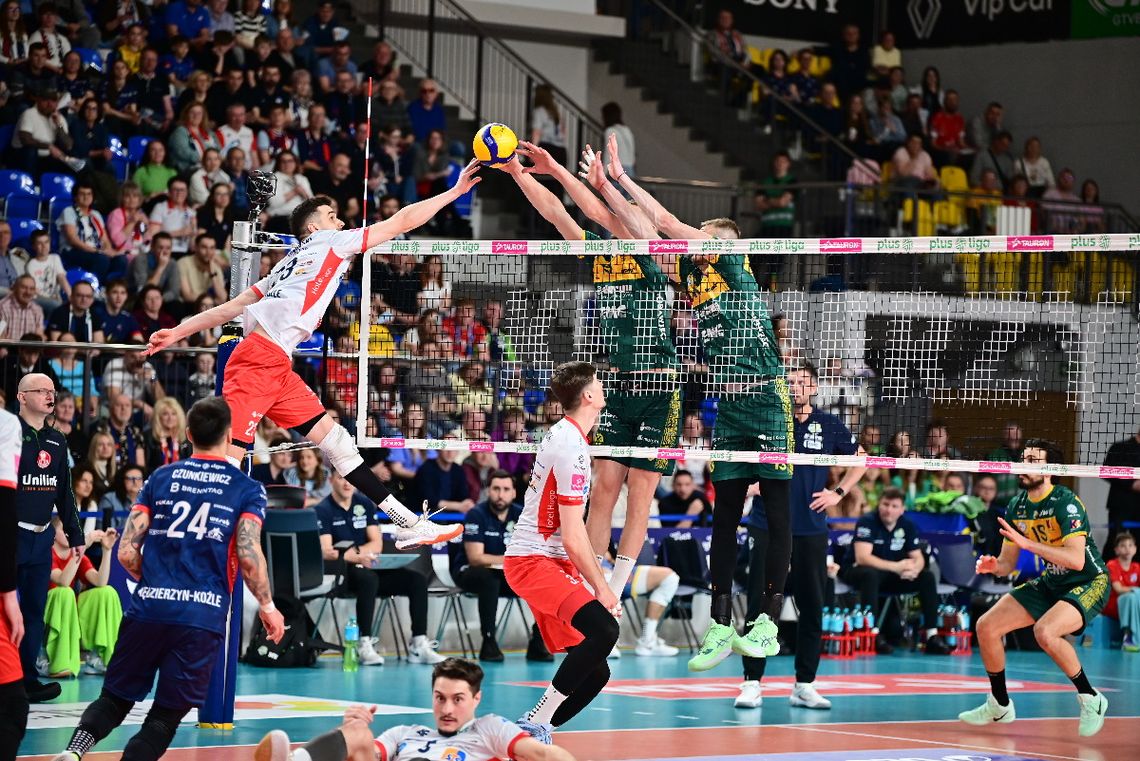 ZAKSA przegrała z Wartą Zawiercie. Będzie trzeci mecz o awans do najlepszej czwórki ligi