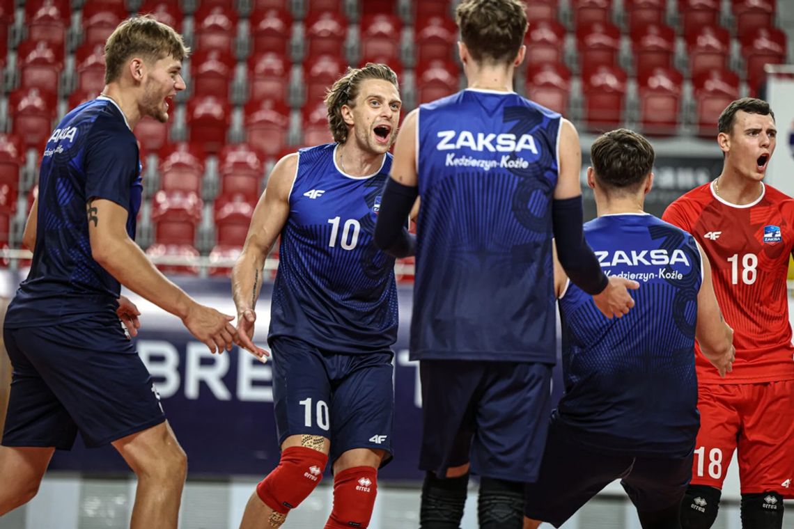 ZAKSA rozegrała pierwszy mecz kontrolny. Zremisowała 2:2 z PGE GiEK Skrą Bełchatów