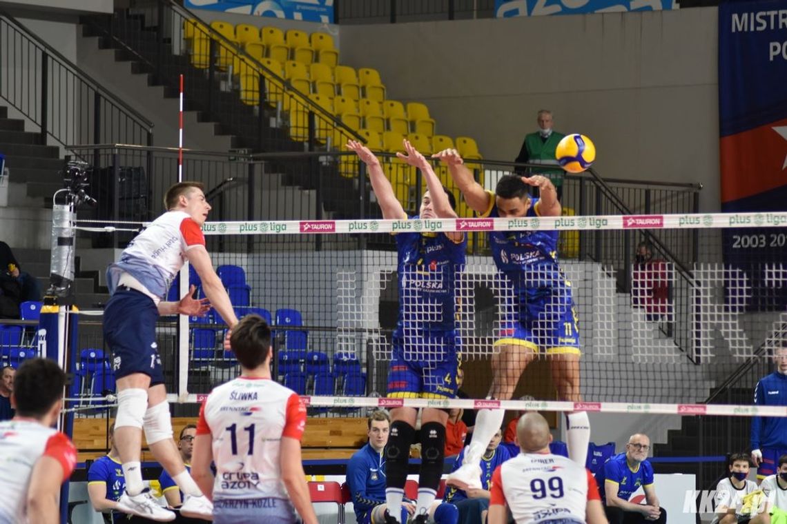 ZAKSA wygrywa derby Opolszczyzny i awansuje do turnieju finałowego Pucharu Polski. FOTOREPORTAŻ