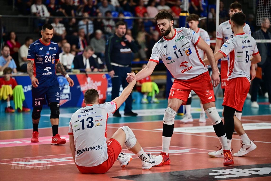 ZAKSA znów przegrywa po tie-breaku. Kędzierzynianie nie sprostali ekipie z Olsztyna
