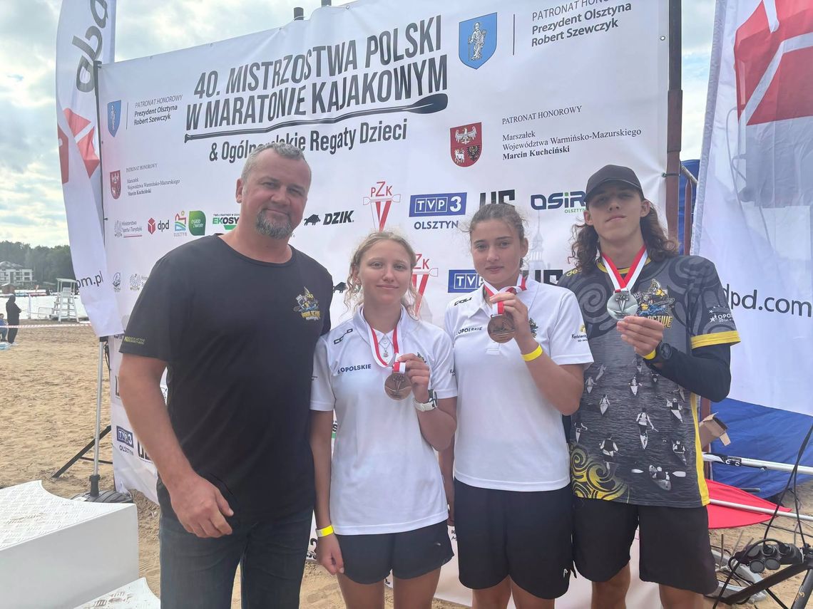 Zawodnicy Aqua Active Kędzierzyn-Koźle wywalczyli 3 medale Mistrzostw Polski w Maratonie Kajakowym Zawodnicy Aqua Active Kędzierzyn-Koźle wywalczyli 3 medale Mistrzostw Polski w Maratonie Kajakowym