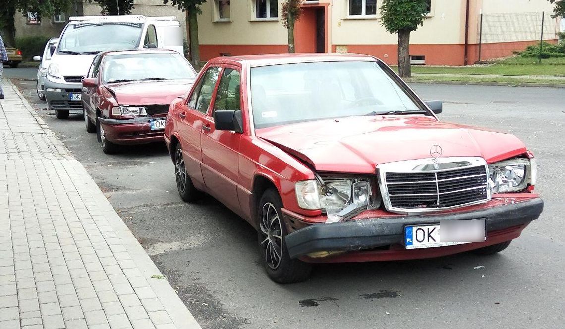 Zderzenie czterech osobówek na skrzyżowaniu ulic Miłej i Grunwaldzkiej. ZDJĘCIA