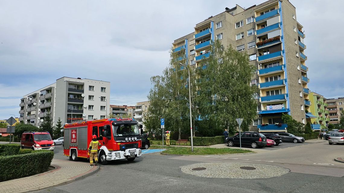 Zgłoszenie dotyczące zapachu siarki na osiedlu Powstańców Śląskich. Interweniowali strażacy Zgłoszenie dotyczące zapachu siarki na osiedlu Powstańców Śląskich. Interweniowali strażacy