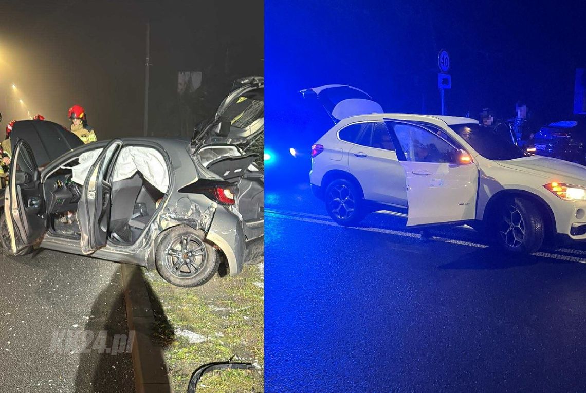 Zjechał na przeciwległy pas ruchu i doprowadził do czołówki. Obywatel Ukrainy wydmuchał ponad dwa promile Zjechał na przeciwległy pas ruchu i doprowadził do czołówki. Obywatel Ukrainy wydmuchał ponad dwa promile