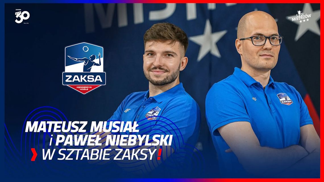 Zmiany w sztabie ZAKSY. Mateusz Musiał nowym statystykiem, a Paweł Niebylski team managerem