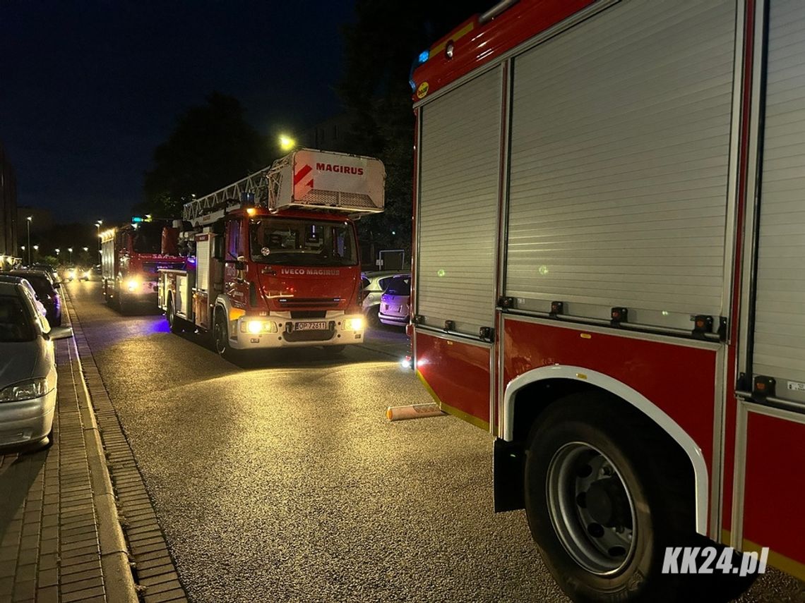 Zwarcie i pożar instalacji elektrycznej przyczyną interwencji strażaków na Pogorzelcu