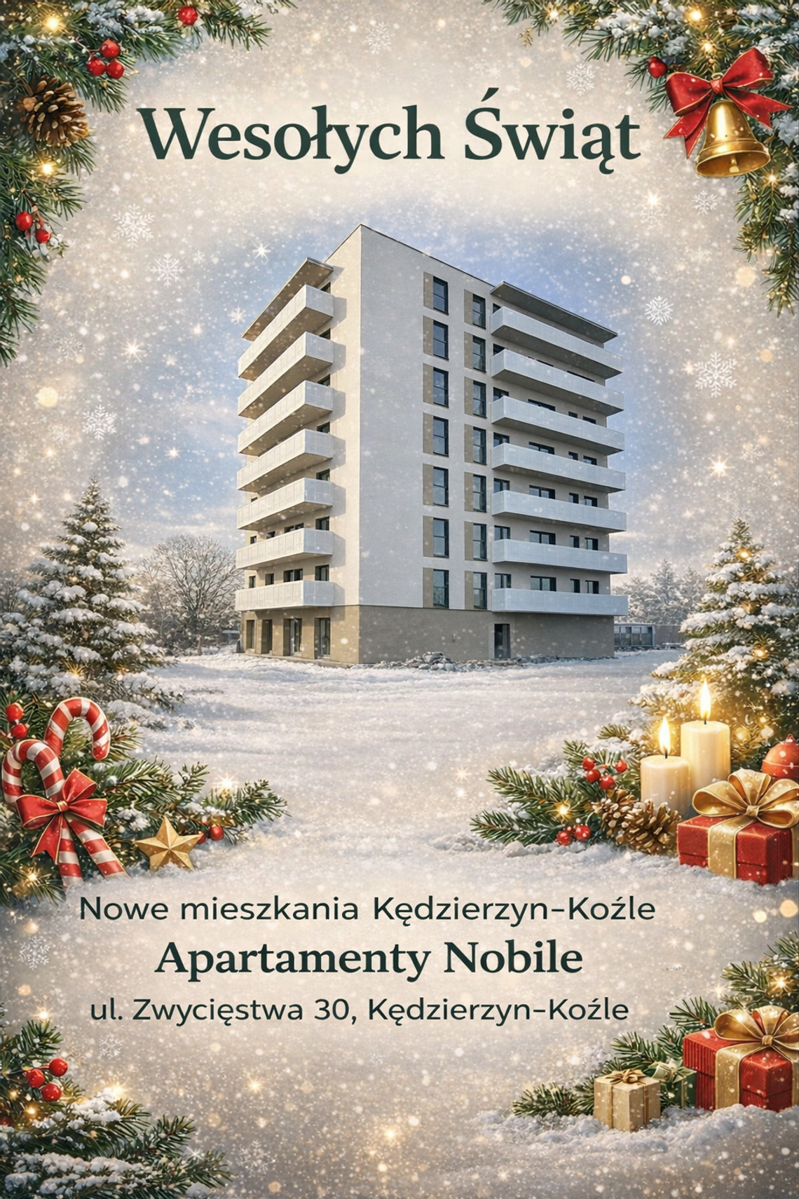 Życzenia bożonarodzeniowe czytelnikom KK24.pl składa firma Nobile Investments