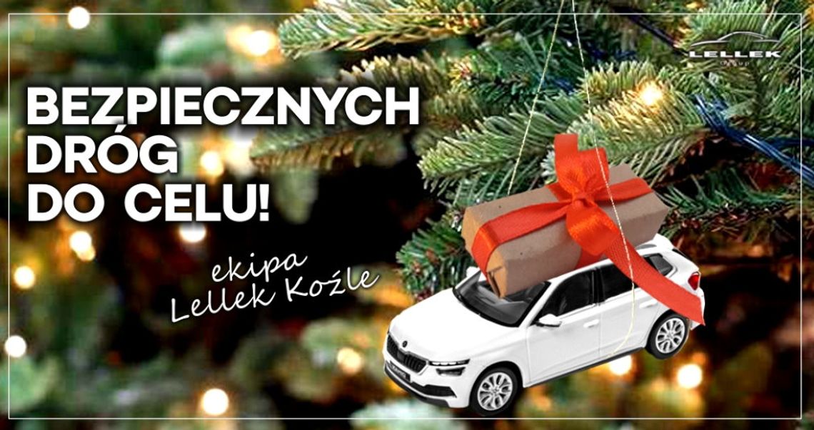 Życzenia bożonarodzeniowe i noworoczne Salonu Skoda Lellek Koźle dla Czytelników KK24.pl