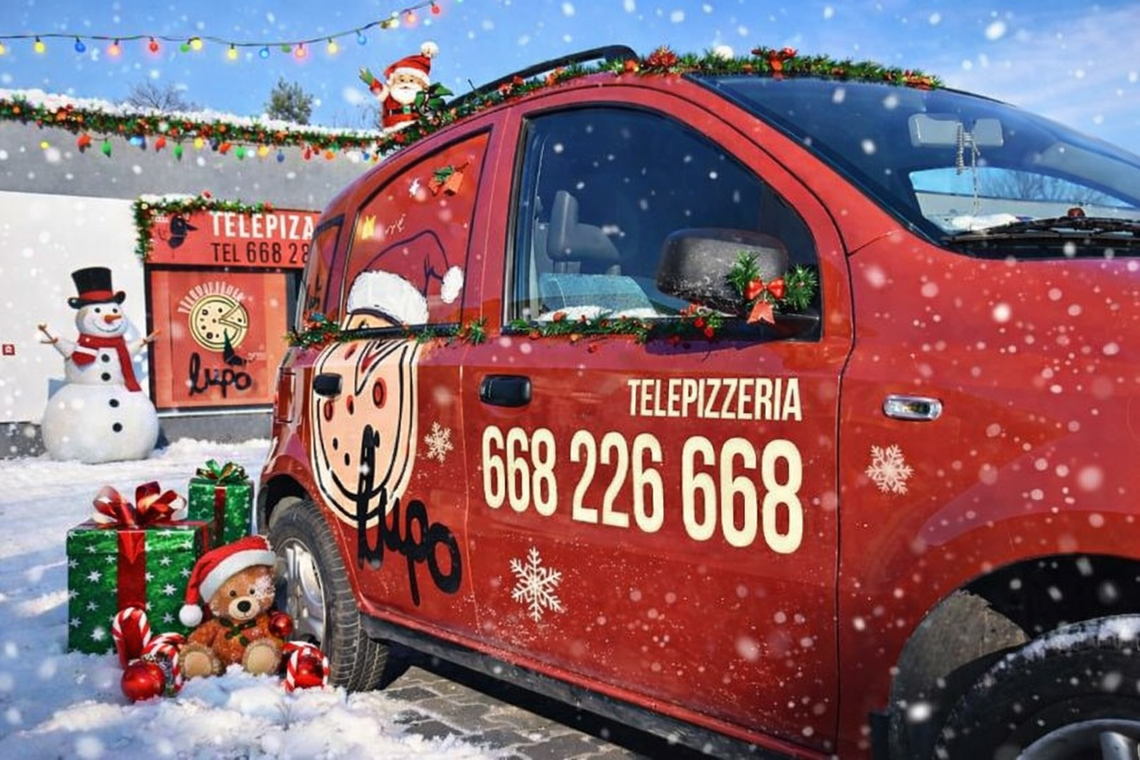 Życzenia bożonarodzeniowe i noworoczne Telepizzerii Lupo dla Czytelników KK24.pl