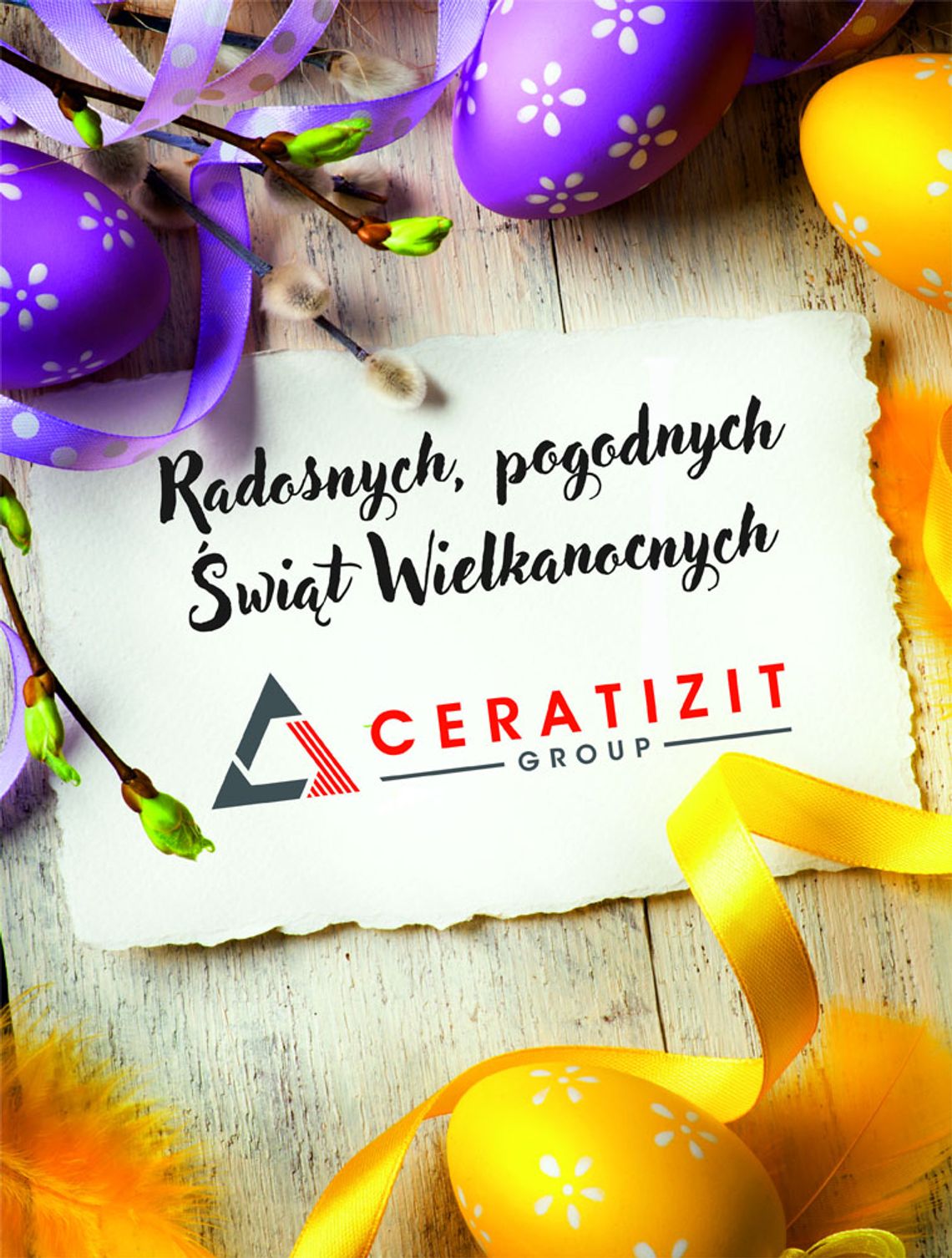 Życzenia wielkanocne Ceratizit Group dla Czytelników KK24.pl