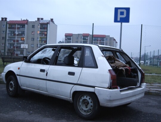 Citroen na ulicy Starej