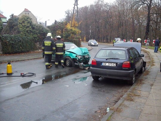 wypadek koźle zderzenie czołowe (5)