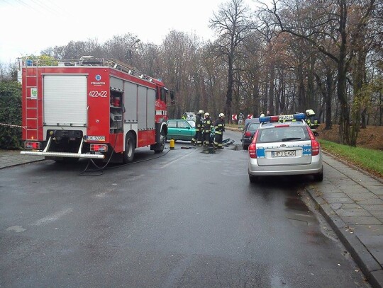 wypadek koźle zderzenie czołowe (7)