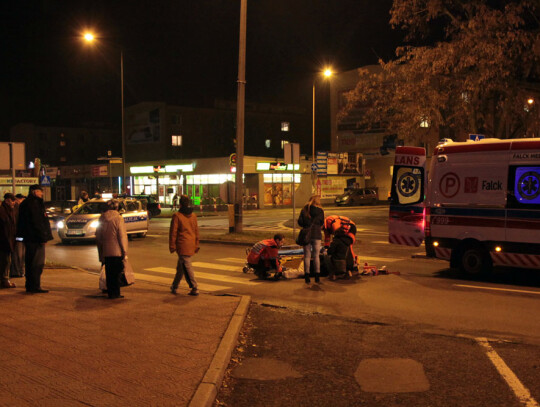 wypadek ulica wojska polskiego pieszy (1)
