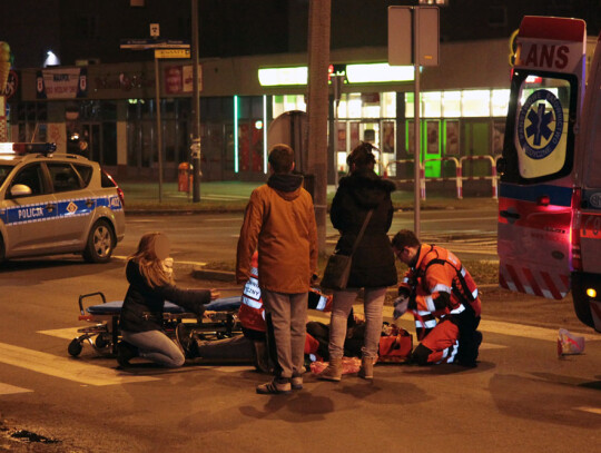 wypadek ulica wojska polskiego pieszy (2)