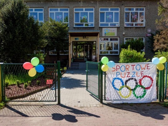 Olimpiada sportowa w przedszkolu "Niezapominajka" 10.05.2016