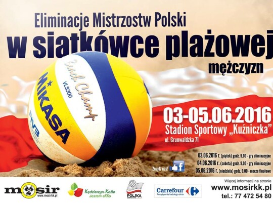 Eliminacje Mistrzostw Polski w siatkówce plażowej Kędzierzyn-Koźle