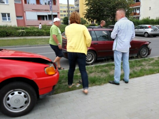 Zderzenie na osiedlu Piastów, Kędzierzyn-Koźle