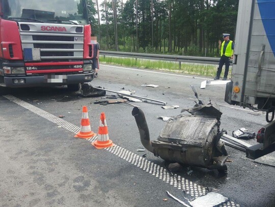 karambol autostrada a4 korek wypadek (4)