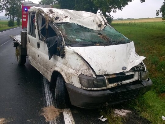 Wypadek busa z Kędzierzyna-Koźla. Ukraiński kierowca był kompletnie pijany. ZDJĘCIA