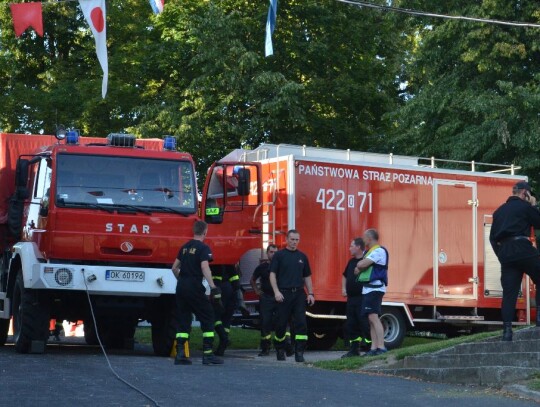 Strażacy wyciągali z Odry w Kędzierzynie-Koźlu ciężarówkę