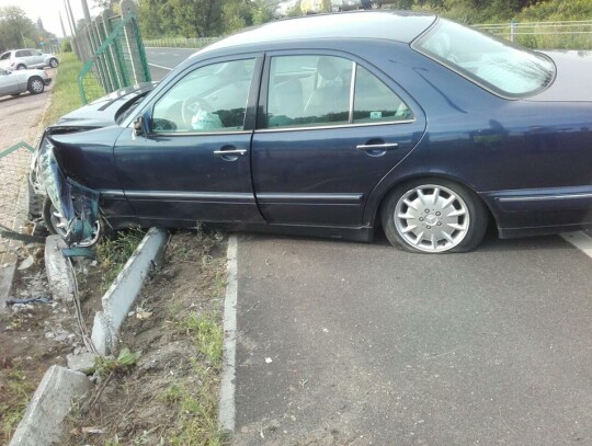 Wypadek na ulicy Mostowej w Kędzierzynie-Koźlu