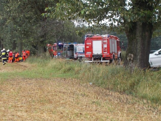 Wypadek daweeo matiza w Cisowej (Kędzierzyn-Koźle)