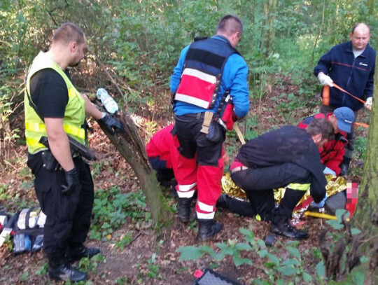 poszukiwana mechnica Sekcja Poszukiwawczo-Ratownicza OSP Suchy Bór i Sekcja Poszukiwawczo-Ratownicza OSP Lipki (1)