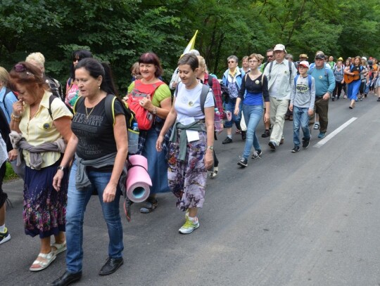 40. Opolska Pielgrzymka na Jasną Górę strumień kędzierzyński