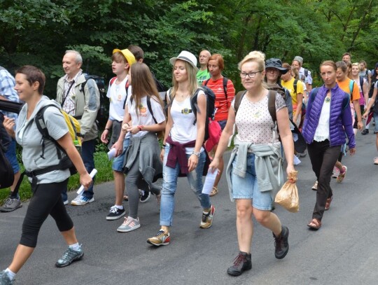 40. Opolska Pielgrzymka na Jasną Górę strumień kędzierzyński