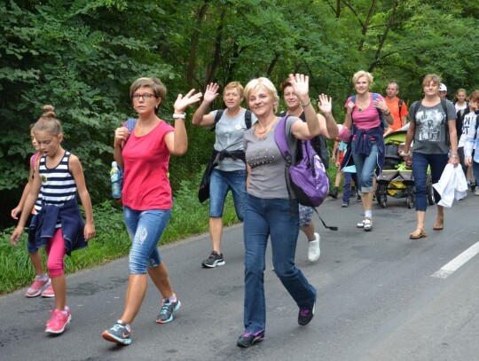 40. Opolska Pielgrzymka na Jasną Górę strumień kędzierzyński